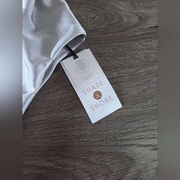 Shade & Shore High Leg Cheeky Swimsuit Size XL NWT - Picture 2 of 3